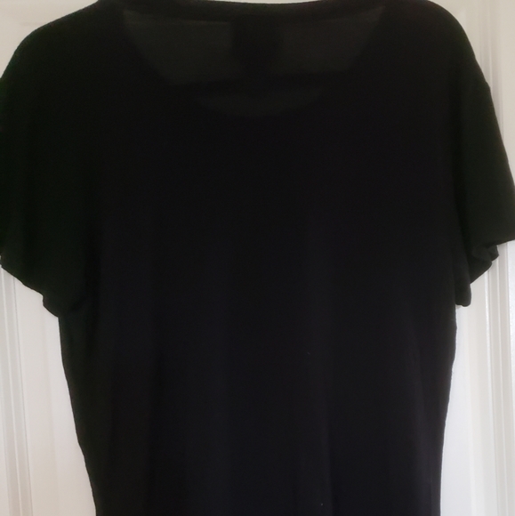 Popular Sports Black Graphic Tee Size 2X - Picture 2 of 3